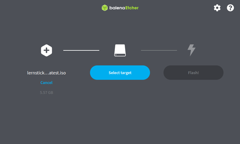 BalenaEtcher Screenshot