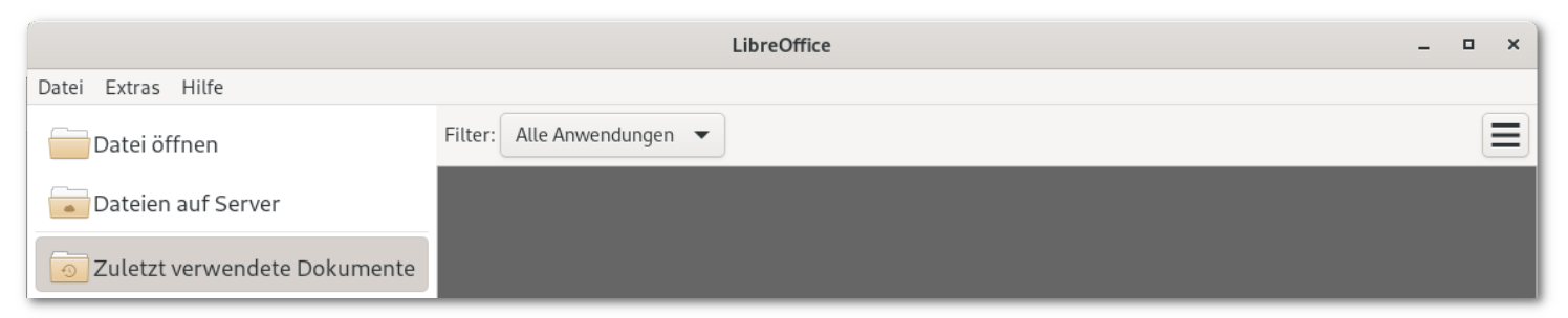 Screenshot LibreOffice